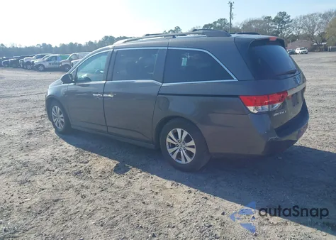 2015 Honda Odyssey Ex-L z USA, uszkodzony, nr VIN 5FNRL5H69FB096208